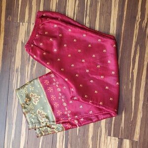 Satin pants